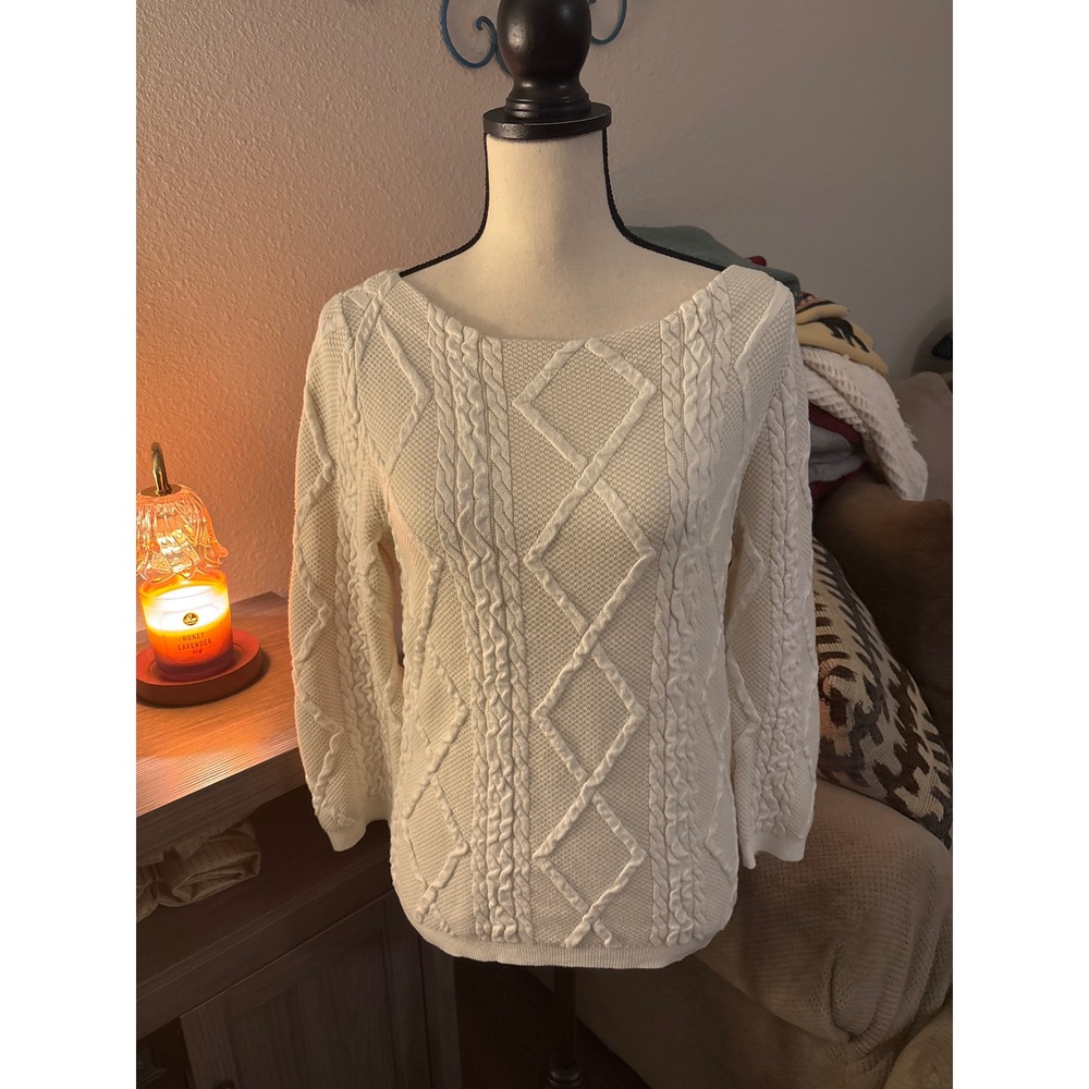 Worthington NWT sweater small white womens
